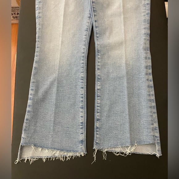 NWT MOTHER jeans Insider Crop Step Frey Limited Edition Wash Size 31 - Picture 7 of 16